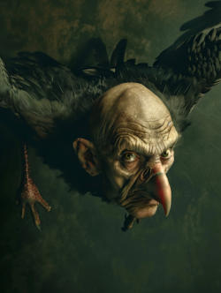 vulture head